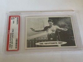 Superman Trading Card 1966 Topps PSA 8 Kryptonite Ray Kal El Clark Kent ... - £389.48 GBP