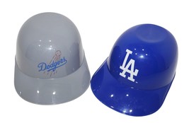 2 Pc Lot - Vintage Los Angeles LA Dodgers MLB - Mini Toy Helmet Caps 2013 - £11.20 GBP