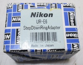 New Nikon Japan UR-E6 Step-Down Ring Adapter - $9.49