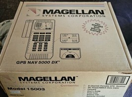 Magellan GPS NAV  5000 DX  Bundle W/case Lanyard User&#39;s Guide Orig. Box ... - $49.49