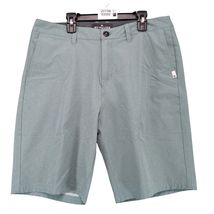 Quiksilver Amphibian 9&quot; Hybrid Shorts Men&#39;s 32 Aqua 4-Way Stretch Pocket... - $30.71 CAD