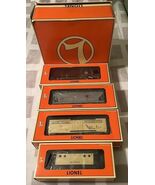 Lionel Train 6-21751 4pk Penn Rolling Stack PRR O-g (Ref,Hop,F/c W/trail... - $95.00