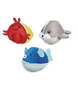 Grriggles Aquadudes Dog Toy Ocean Friends Choose Creature or Set of Puff... - £27.05 GBP