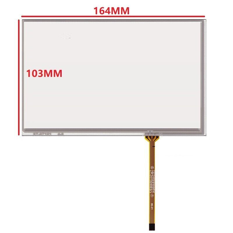 7-inch 4-wire Resistive Touch Screen 164*103mm for Car DVD Navigator Dig... - $8.74