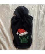 Christmas Dog Sweater w/ Hood Black (M) Medium Unbranded Leash Opening - €6,84 EUR