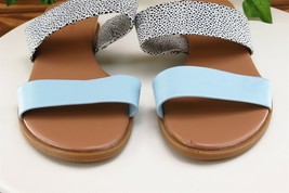 Lauren Conrad Sz 6.5 M Blue Slide Synthetic Women Sandals - £13.41 GBP