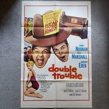 Double Trouble 1961 Original Vintage Movie Poster One Sheet NSS 60/337 - £19.77 GBP