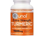 Qunol Extra Strength Tumeric Curcumin Complex 1500mg - 180 Capsules - $21.00