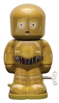 Star Wars C-3PO Figure 7.5&quot; Tall Wind Up Tin Toy Schylling New Unused Boxed - £9.18 GBP