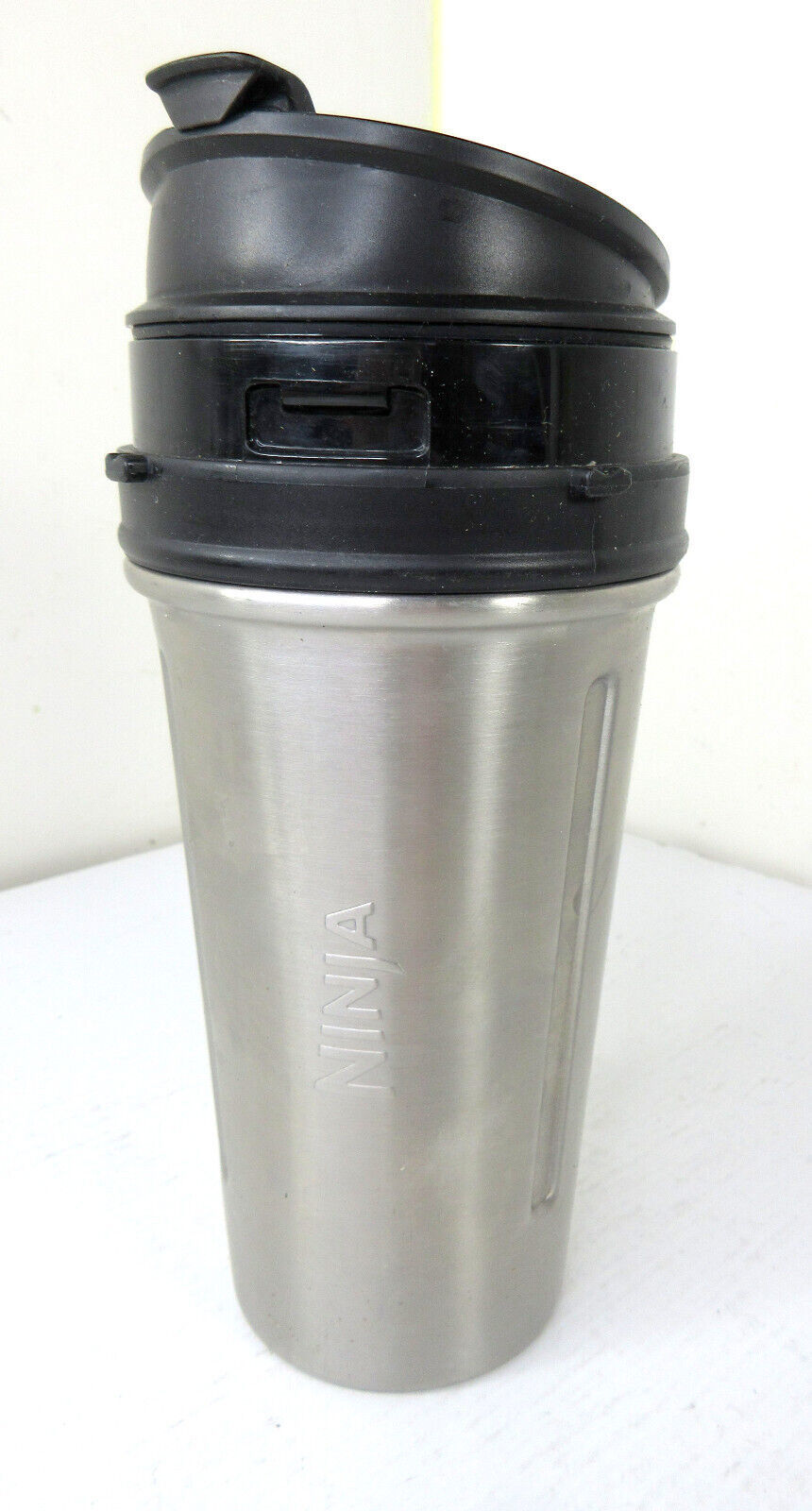 Nutri Ninja 16oz Stainless Steel Insulated Cup Mug w/ Sip & Seal Lid Blender - $24.70