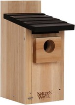 Nature&#39;s Way Bird Products CWH3 Cedar Bluebird Box House - £39.21 GBP