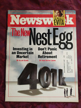 NEWSWEEK December 16 1996 The New Nest Egg Evita Madonna Madeleine Albright - £12.58 GBP