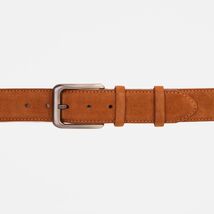 The Bari Tan Suede Leather Belt image 2