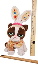 Grumpy Cat w/ Bow Tie &amp; Rabbit Ears Plush Toy 14&quot; - Stuffed Animal Figur... - $15.00