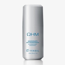 OHM Desodorante Anti transpirante Para Hombre Rollon  No Alcohol Yanbal - $14.50