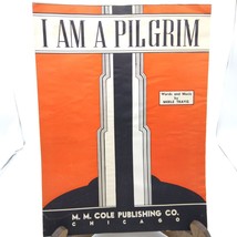Vintage Sheet Music, I Am a Pilgrim by Merle Travis, MM Cole 1941 - £21.91 GBP