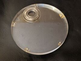 Aqua Video Underwater Camera Housing Marine Case Rear Cover Clear Plasti... - $31.18