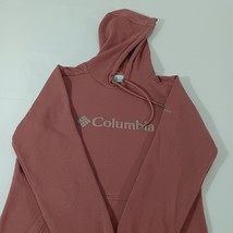 Columbia XL9550 Women's XS Peach Cotton Drawstring Hoodie Pullover Sweatshirt image 13