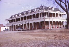 35 mm color slide * Aug 1972 HOTEL MANNING Keosauqua Iowa building cars ... - $5.50