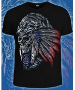 Camicia da sciamano si illumina in Blacklight UV-reactive Psychedelic Go... - $25.36