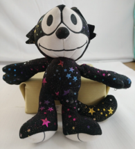 Felix The Cat Plus Toy Black Color With Starts. Collectible  - £33.31 GBP