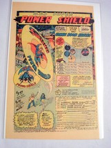 1977 Ad D.C. Superman &amp; Batman Power Shield and Comic Book Savers - $7.99