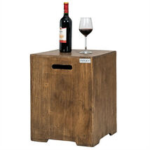 16 Inch Outdoor Hideaway Table Cover for Standard 20 LBS Propane Tank-B - $129.65