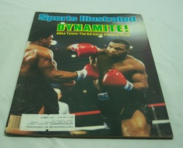 Vintage 1986 Mike Tyson Ko Champ Boxing Dynamite Sports Illustrated Magazine - £27.69 GBP