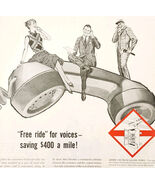 1958 Automatic Electric General Telephone Advertisement Communication DW... - €17,06 EUR