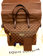 Louis Vuitton Made in France Damier Ebene Iena MM Handbag/Shoulder Bag #... - $1,699.98