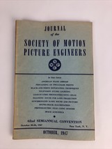 SMPE Journal Of The Society Of Motion Picture Engineers October 1947 VOL... - £10.16 GBP