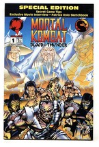 Mortal Kombat #1 Special Edition variant 1994- Malibu comic book - NM- - £37.79 GBP