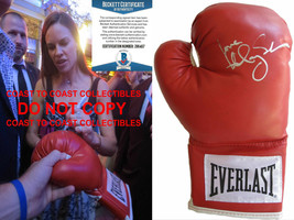 Hilary Swank Million Dollar Baby signed boxing glove exact proof Beckett  COA - £311.49 GBP