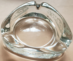 CAMEL Vintage Triangular Clear Glass Ashtray, 3-1/2&quot; x 1&quot; - £7.95 GBP