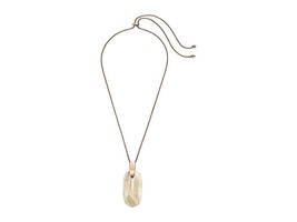 Kendra Scott Pendant Necklace (rose Gold And Ivory Mother Of Pearl) - £47.85 GBP