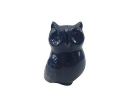 2014 Target Ceramic Cobalt Blue Owl Stoneware Salt or Pepper Shaker REPL... - $6.56