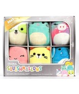 Kelly Toy Original Squishmallows 2021 Holiday Bright Squad 6 Count Plush... - £43.24 GBP