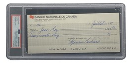 Maurice Richard Signed Montreal Canadiens  Bank Check #46 PSA/DNA - £193.83 GBP