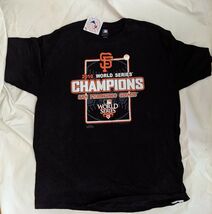 SF San Francisco Giants 2010 World Series Champions T-Shirt XL Black MLB... - €22,28 EUR