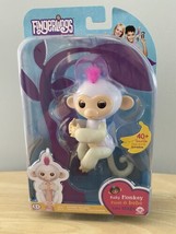 WowWee FINGERLINGS Monkey Interactive Sophie Purple Pink Hair #3702 2017 New - £15.48 GBP