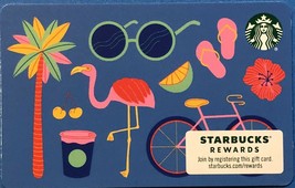 Starbucks 2020 Summer Icons Recyclable Collectible Gift Card New No Value - £1.55 GBP