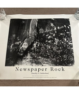 TIMOTHY O SUTHERLAND SIGNED NEWSPAPER ROCK POSTER 1997 ANASAZI PUBLISHIN... - $274.38 CAD