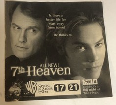 7th Heaven Tv Guide Print Ad Stephen Collins TPA11 - £4.67 GBP