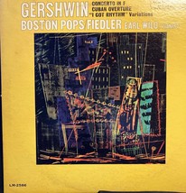 Gershwin Boston Pops Arthur Fiedler Earl Wild Vg+ Rca LSC2586 (1962) Pet Rescue - £6.92 GBP