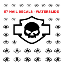 Harley Davidson Nail Stickers - £7.78 GBP