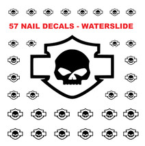 Harley Davidson Nail Stickers - $9.95