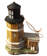 Christmas Lighthouse Hanging Ornament-See Below-SHIPS N 24 HOURS - $39.48