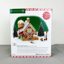 Department 56 Ginny’s Cookie Treats Set North Pole Series 56879 Elf New ... - $74.25