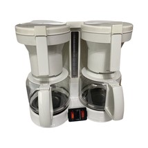 Krups Duothek Dual Coffee Maker 10-Cup 264A White, Made In Germany, Vguc, Tested - £49.90 GBP