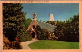 Wee Kirk of the Heather Glendale CA Postcard PC119 - £4.00 GBP
